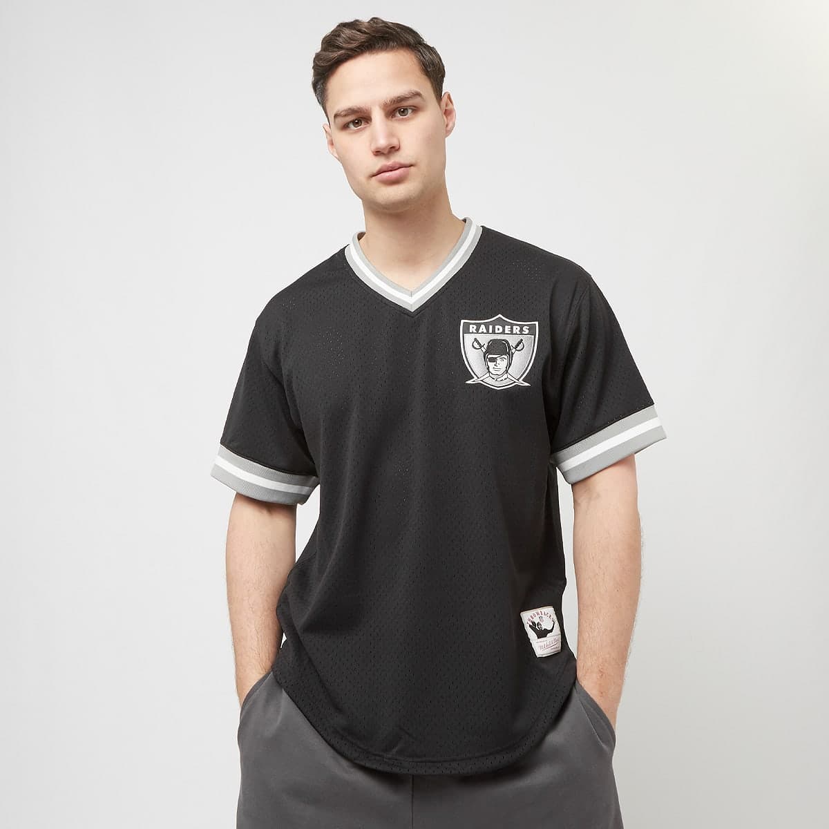 NFL Fashion Mesh V-Neck Oakland Raiders