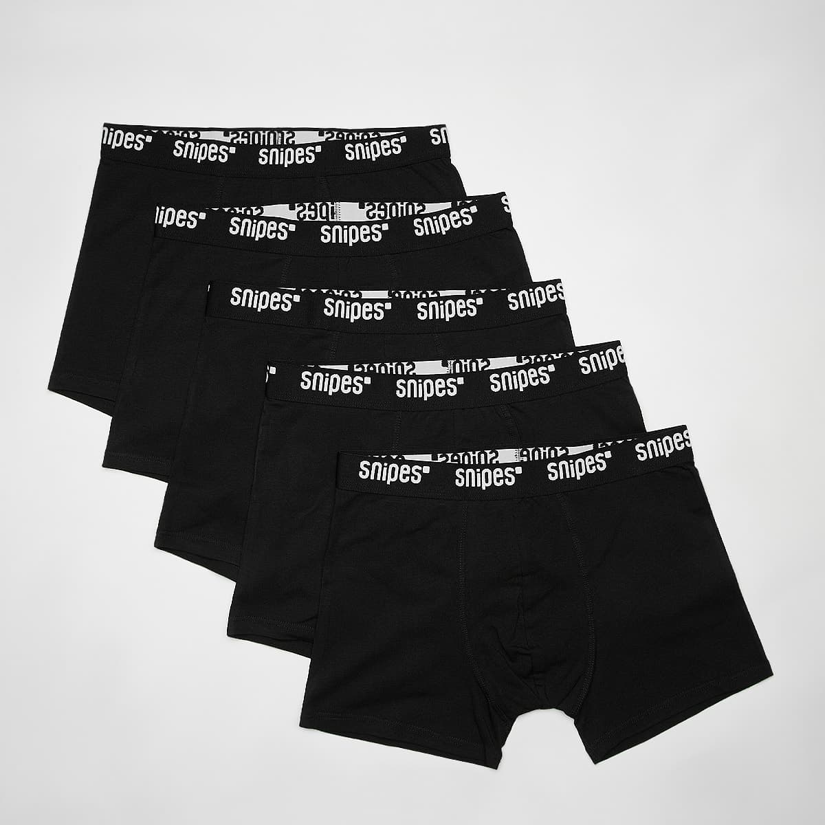 5 PACK - Black Tape Briefs Boxershorts