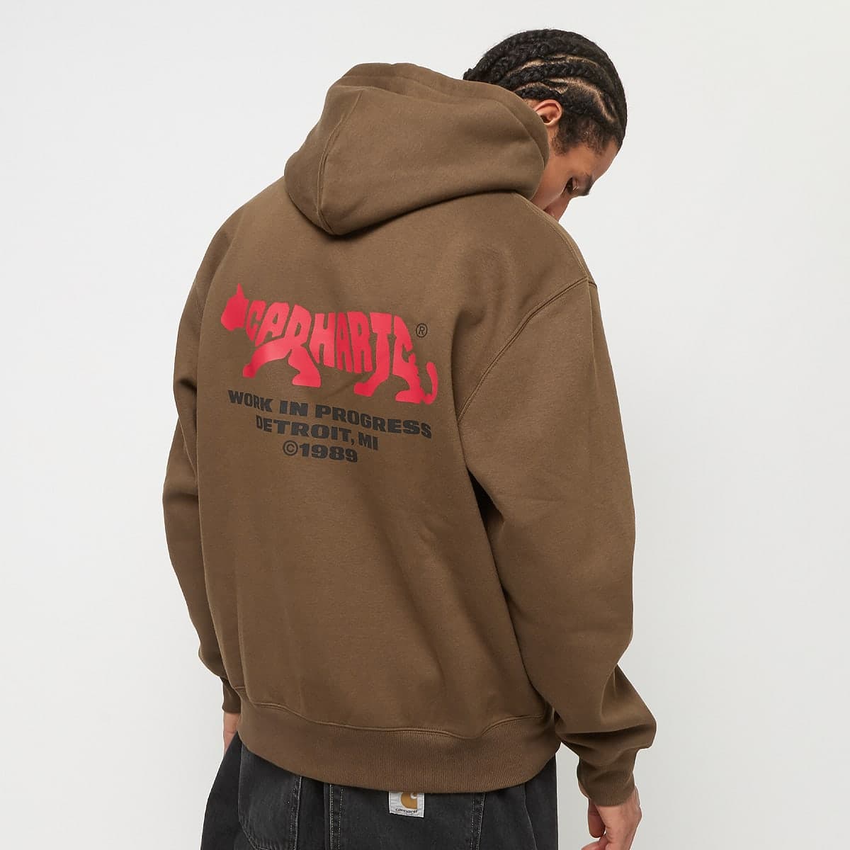 Hooded Rocky Script Sweatshirt