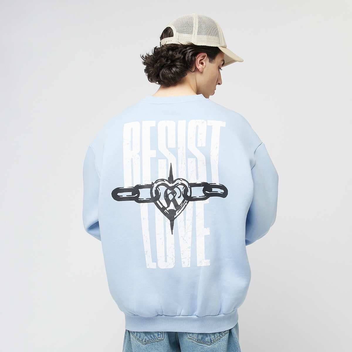 Woven Signature Resist Love Crew 