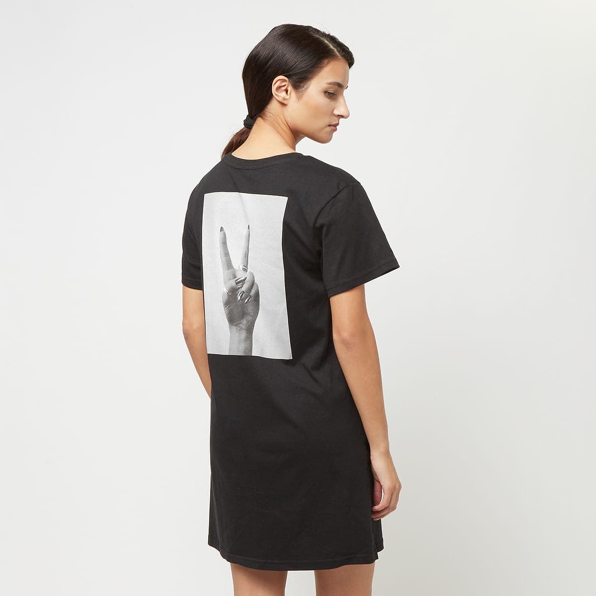 Girls Peace Hand Ladies Tee Dress 