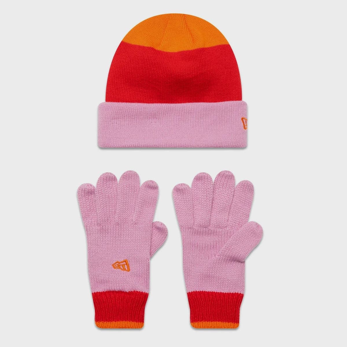Youth Stripe Beanie Set (2 Piece)
