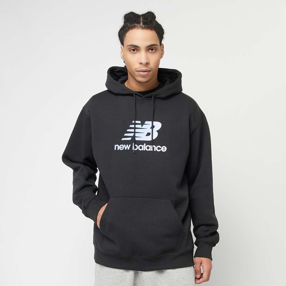 Stacked Logo Graphic Hoodie