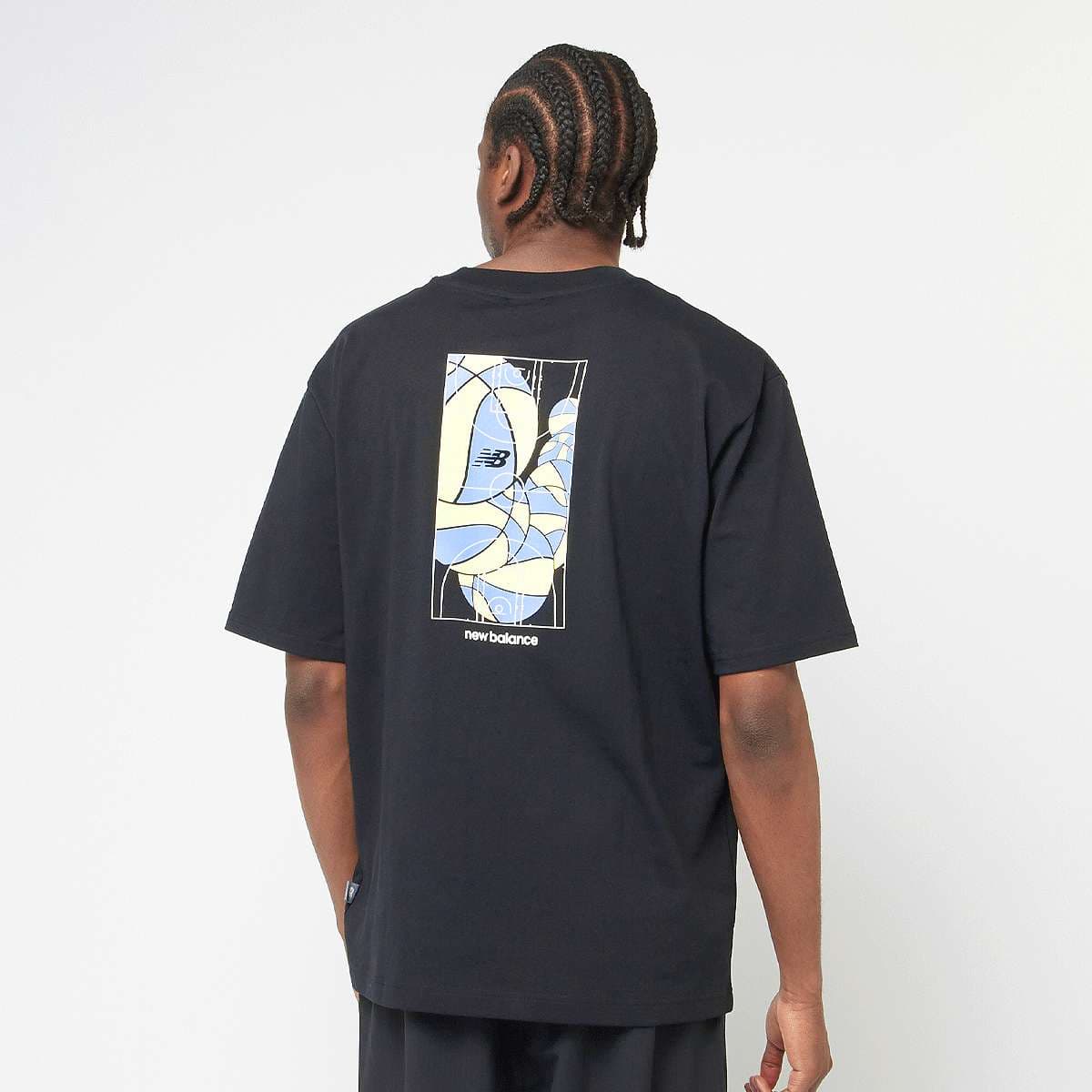 Hoops Mosaic Court Graphic T-Shirt