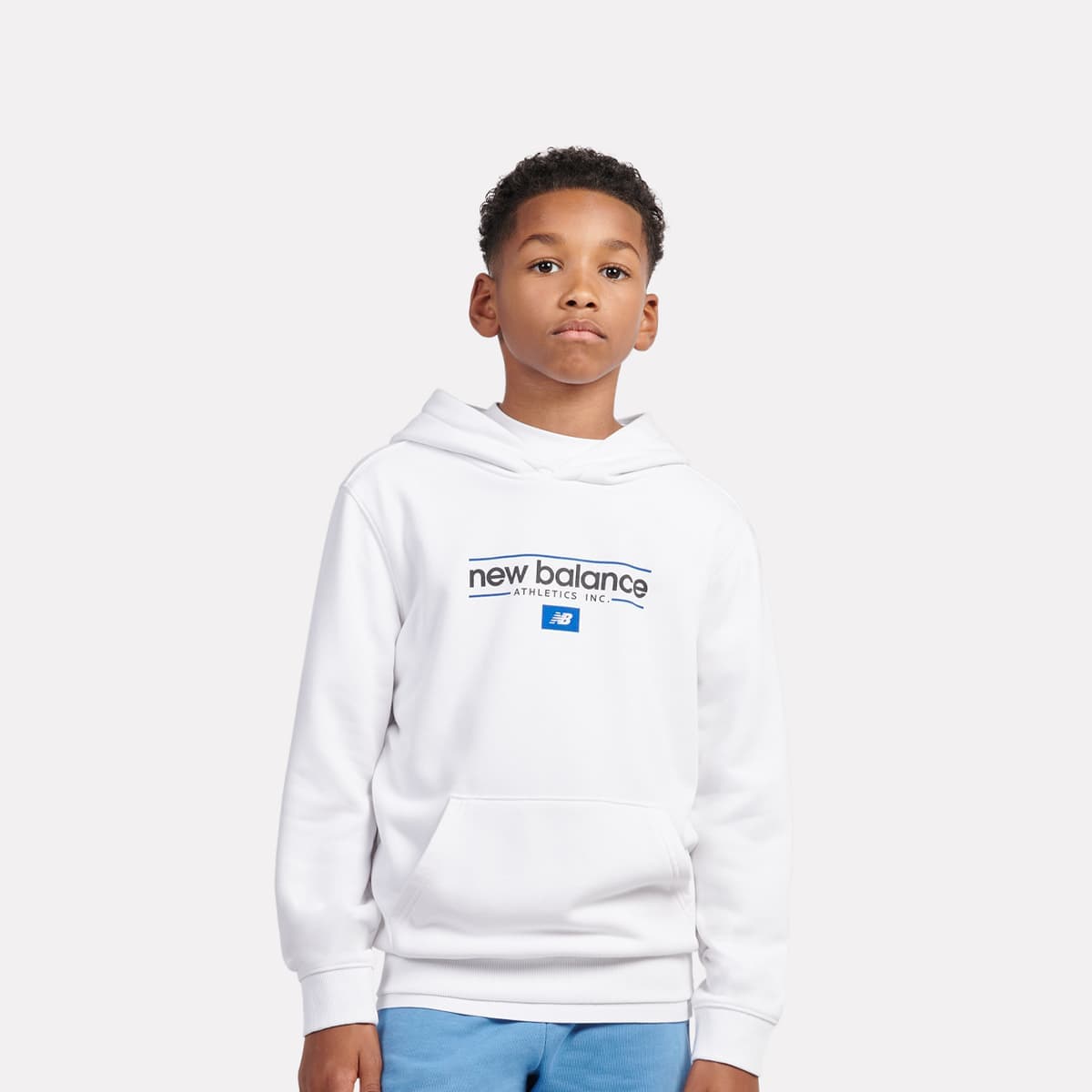 Linear Athletics Graphic French Terry Hoodie