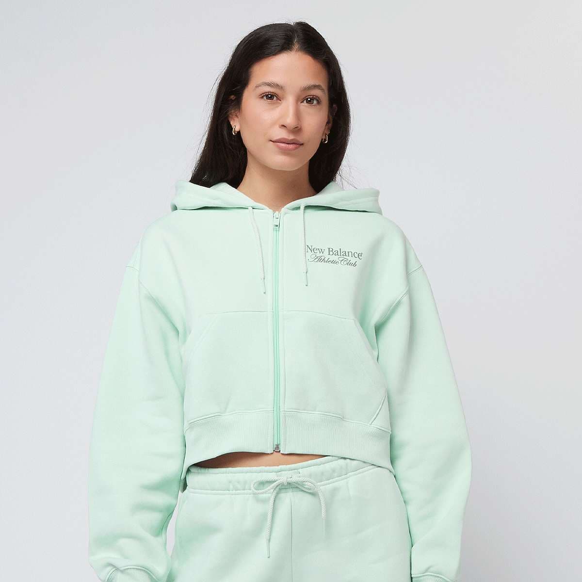 Waist Length Full Zip Hoodie