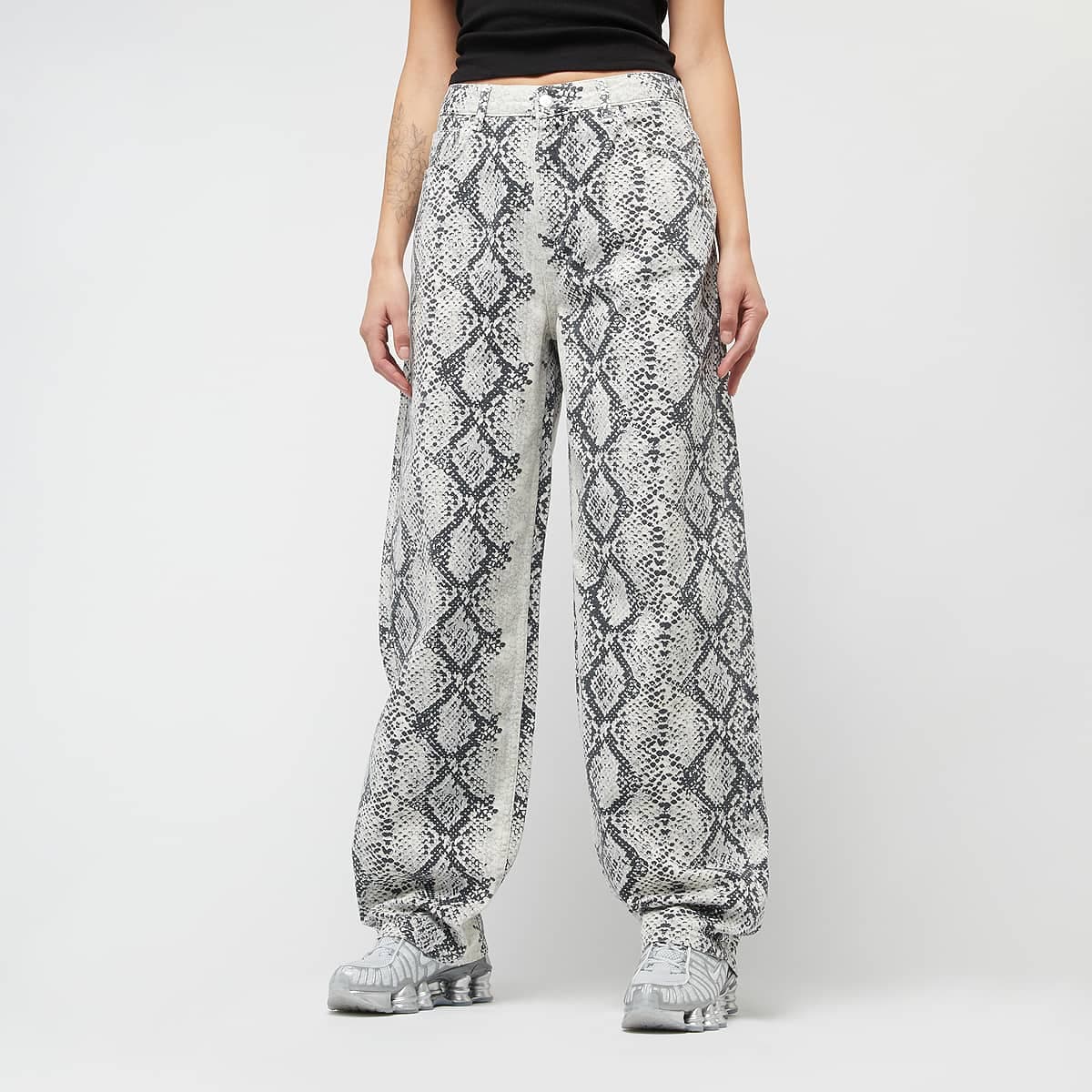 Snake Print Jeans