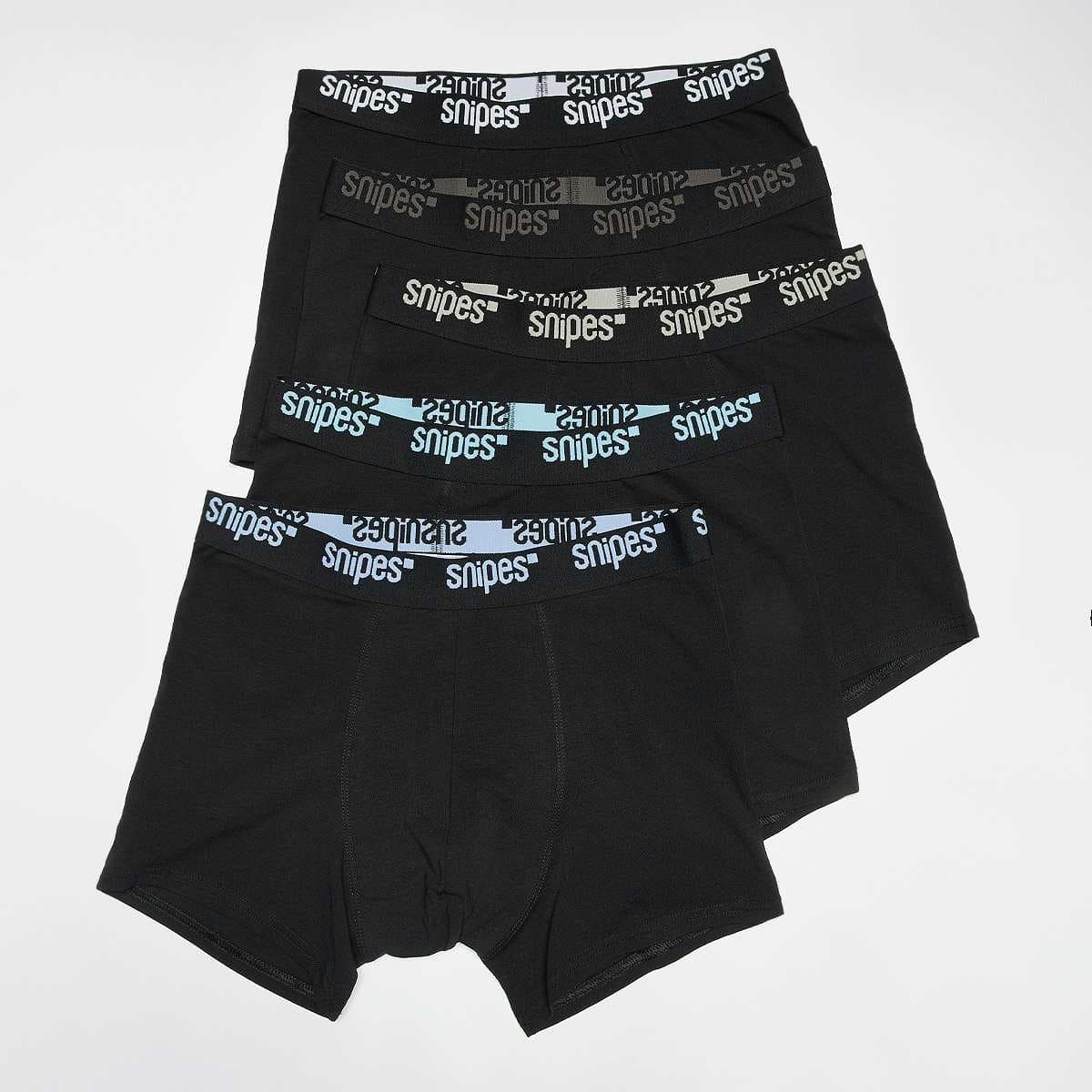 5 PACK - Black Tape  Briefs Boxershorts