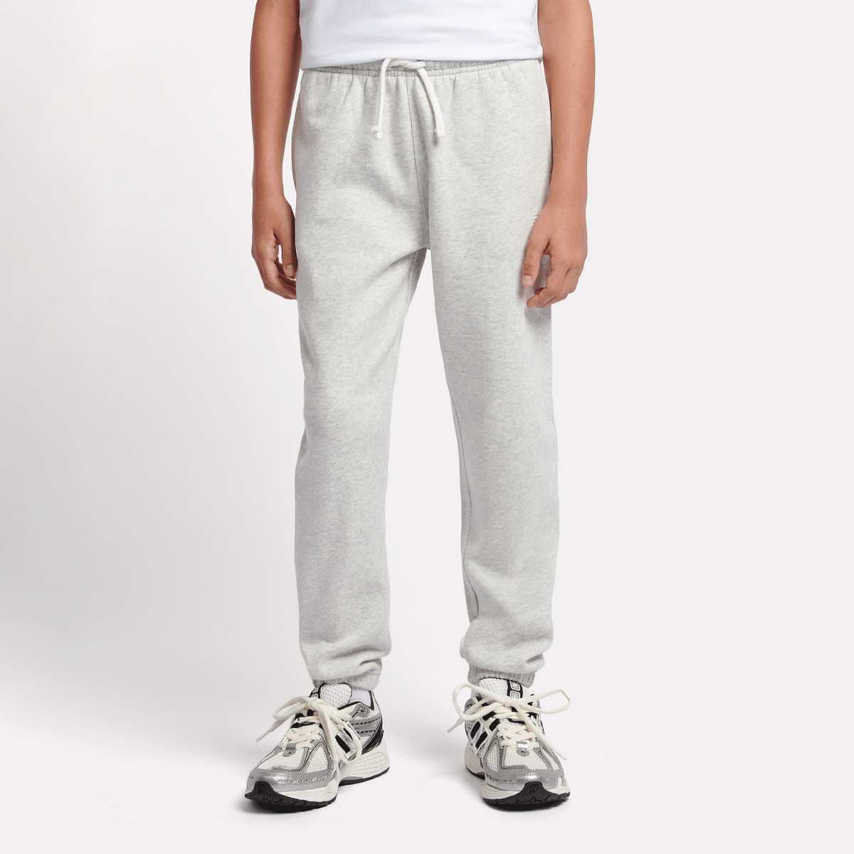 Boys Brush Back Small Logo Joggers