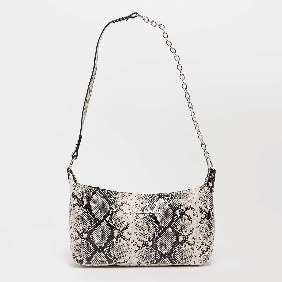 Retro Snakeskin Shoulder Bag