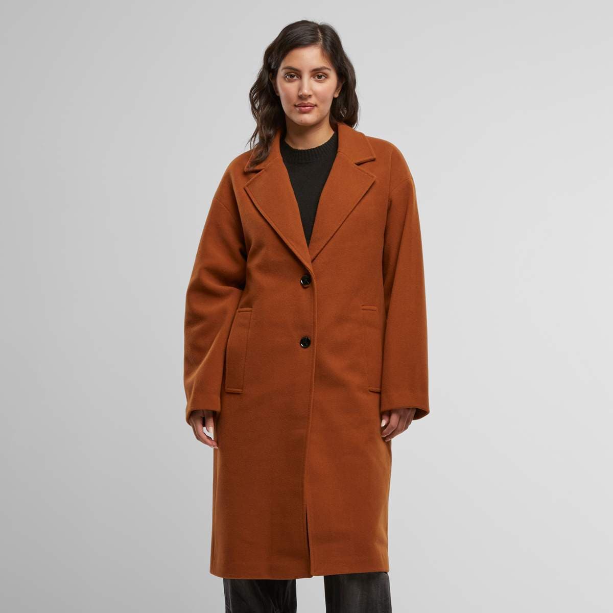 Ladies Oversized Long Coat	