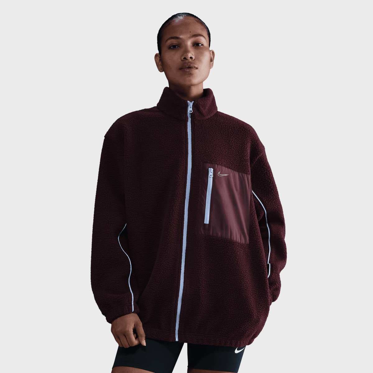 Sportswear Full-Zip High-Pile Fleece Jacket