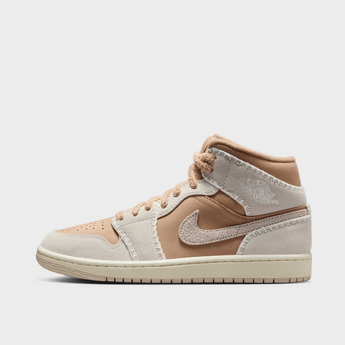 Air Jordan 1 Mid Se hemp/lt orewood brn sail