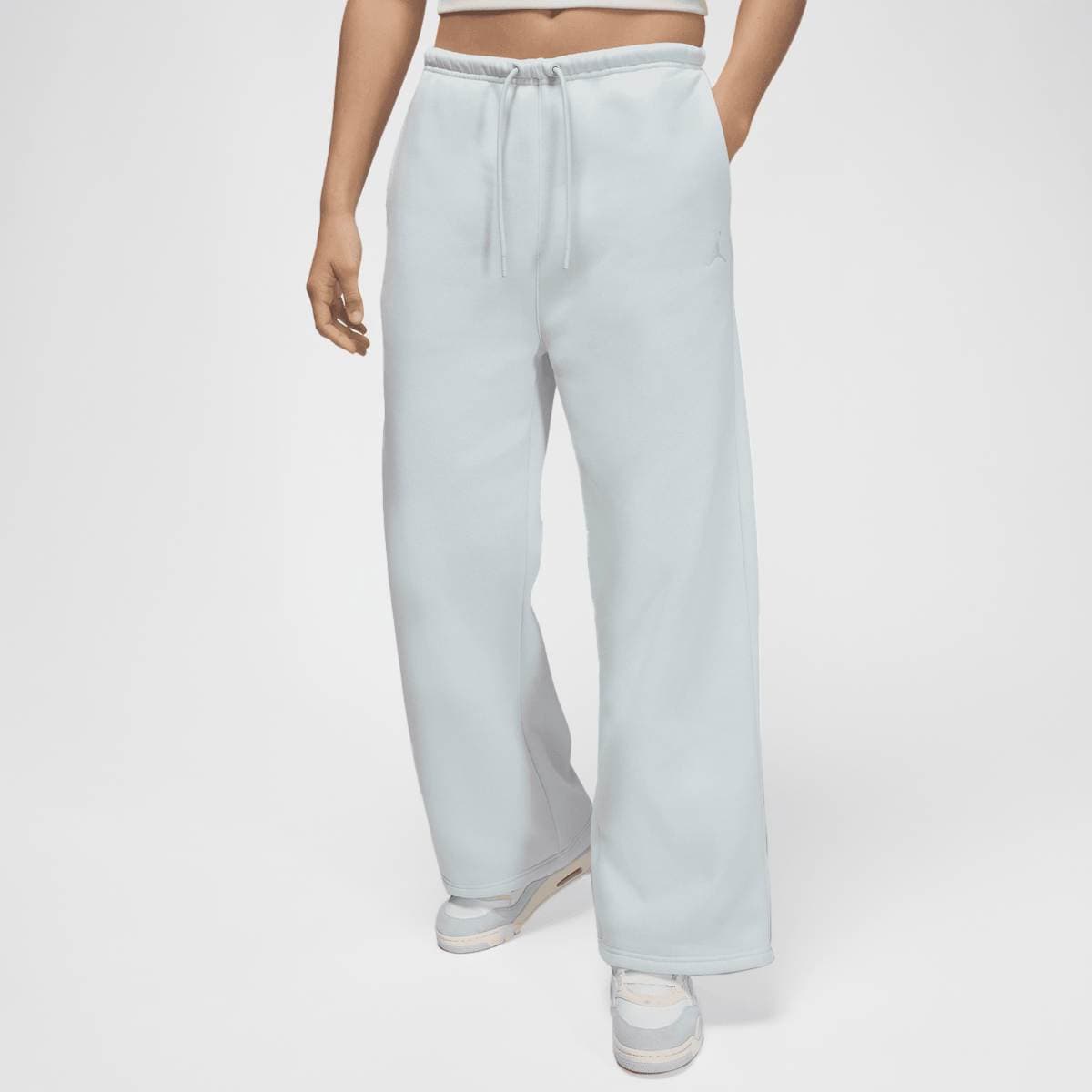 Brooklyn Fleece Open-Hem Pants