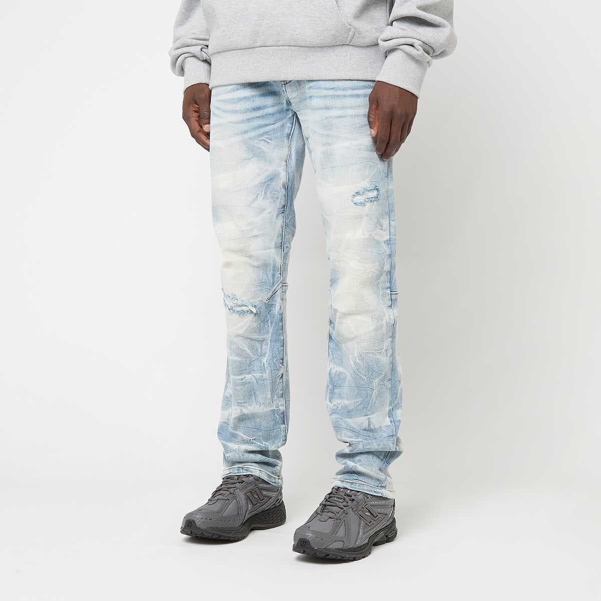 Crystal Effect Washed Jeans