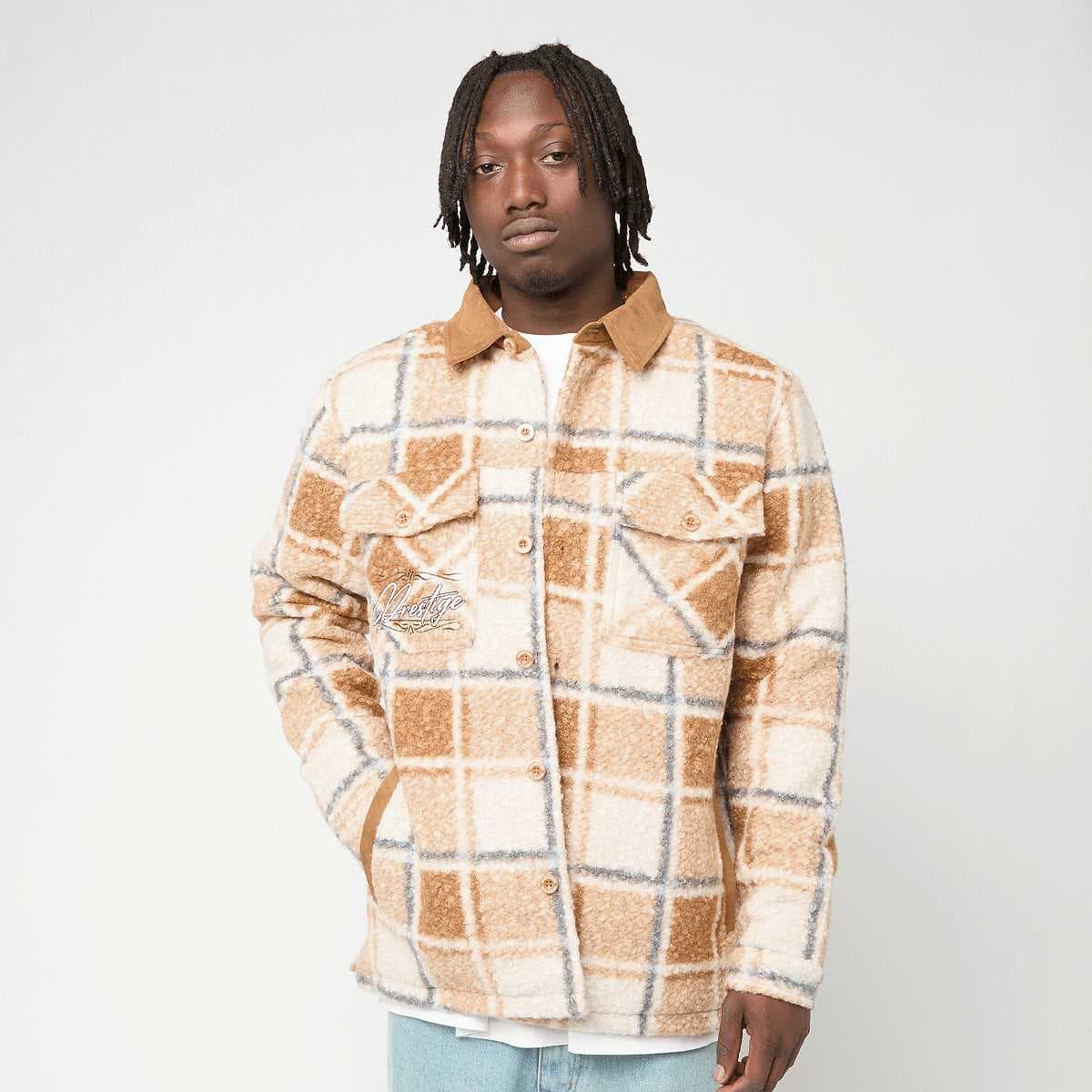 Boucle Plaid Woven Shirt