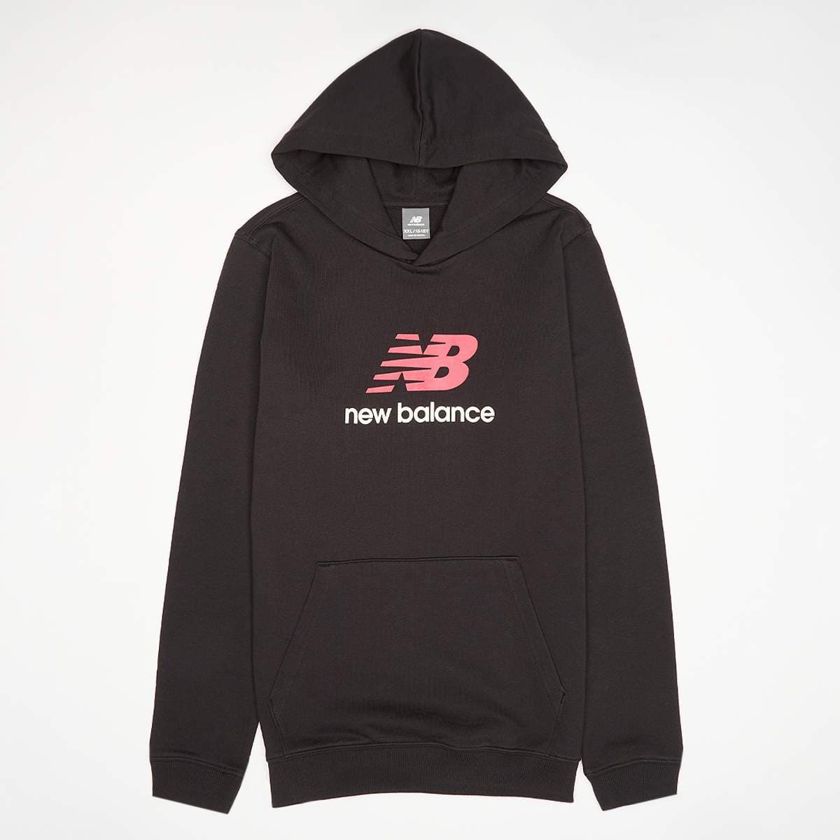 French Terry Stacked Logo Hoodie