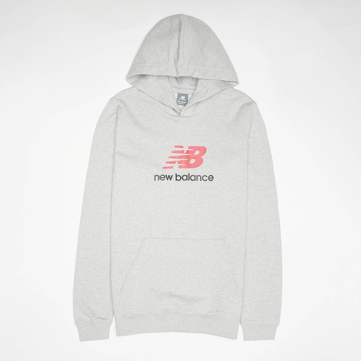 French Terry Stacked Logo Hoodie
