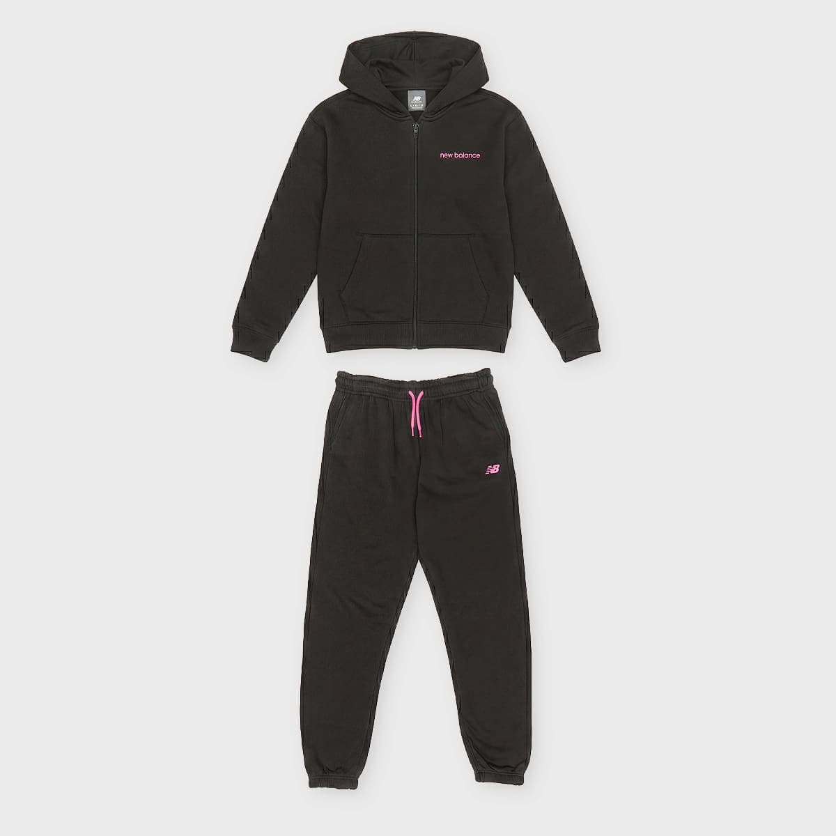 Linear Logo French Terry Zip Hoodie and Jog Set