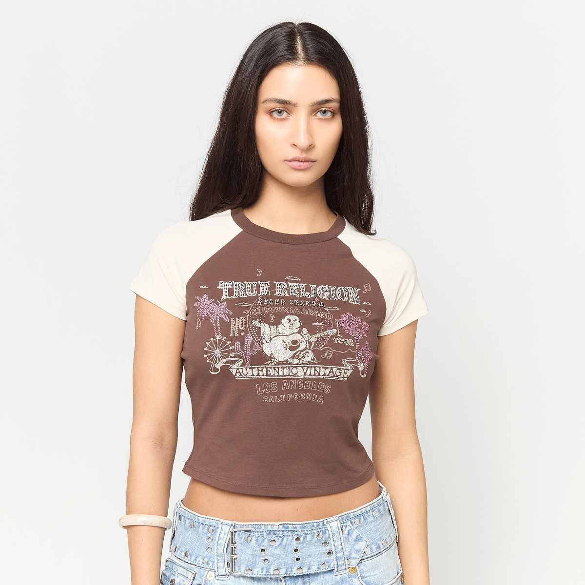 Contrast Raglan Baby Tee
