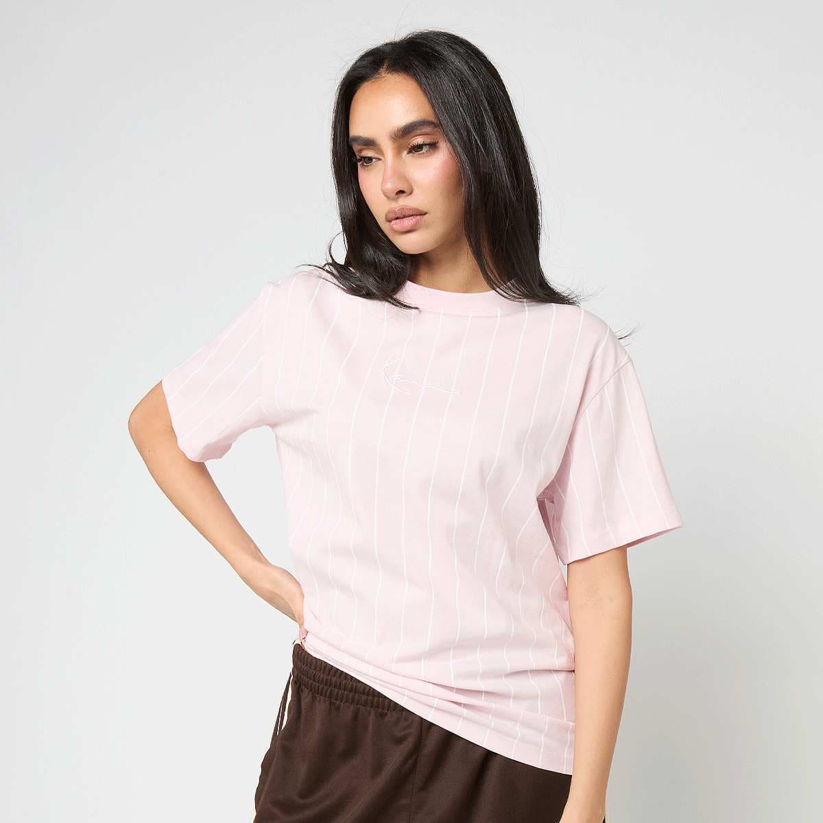 Small Signature Essential Pinstripe OS Tee 