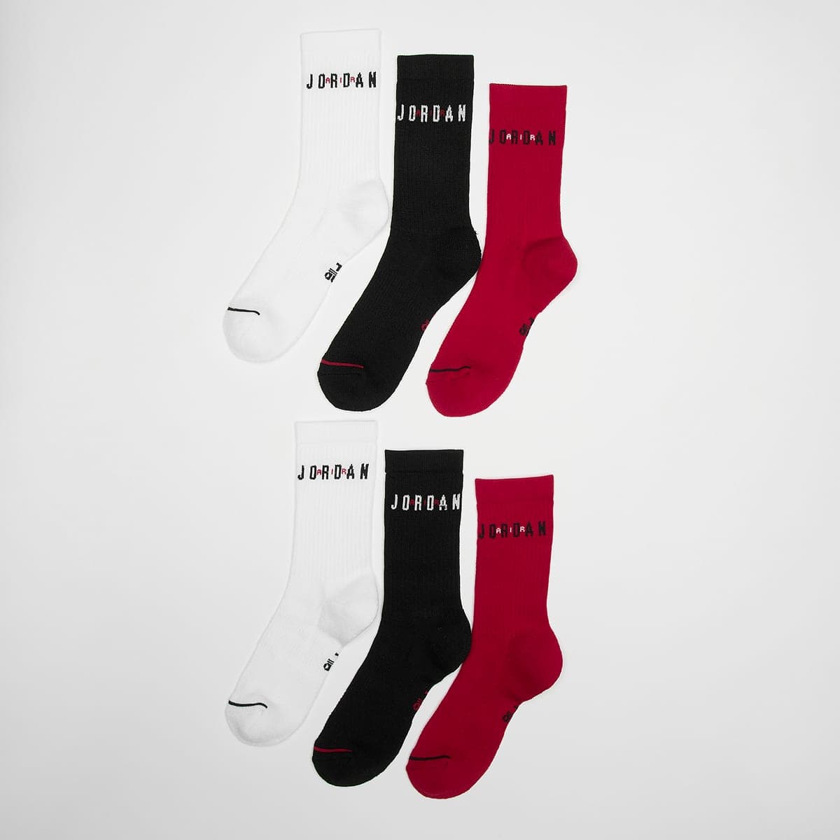 6 PACK -  Everyday Crew Socks