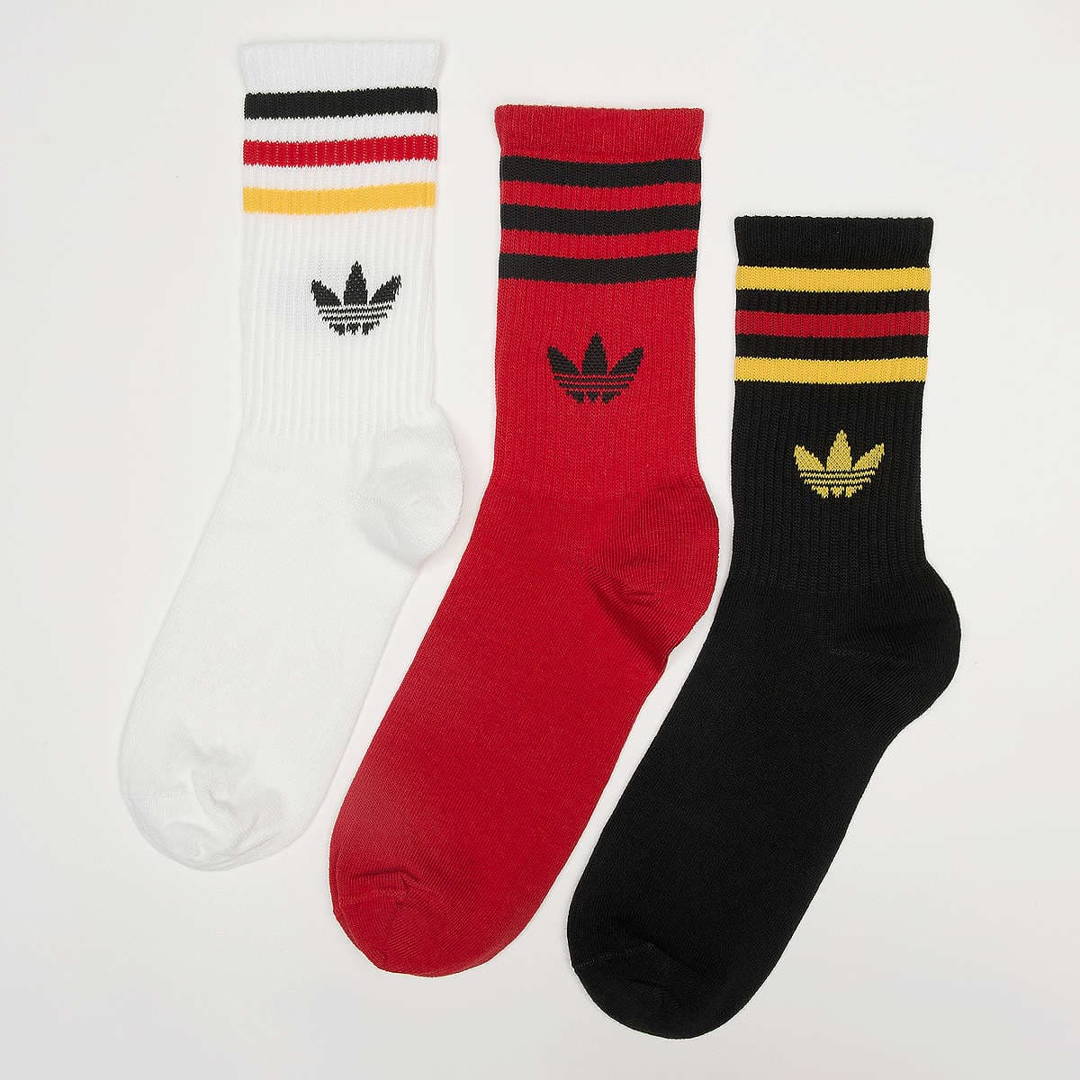 3 PACK - 3 Stripes Crew