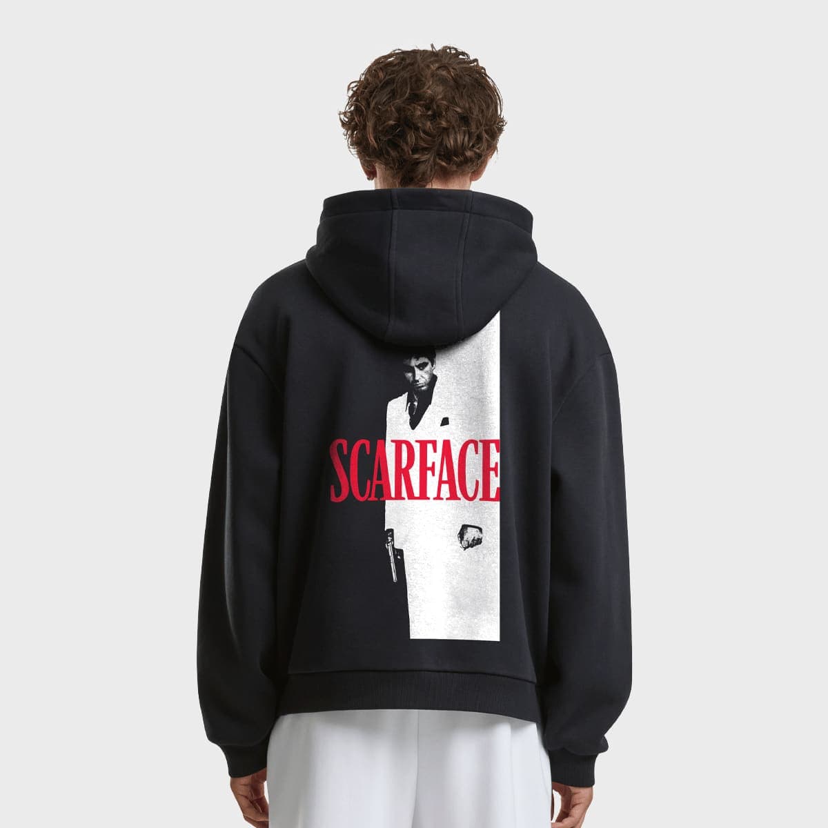 Scarface Poster Fluffy Hoodie