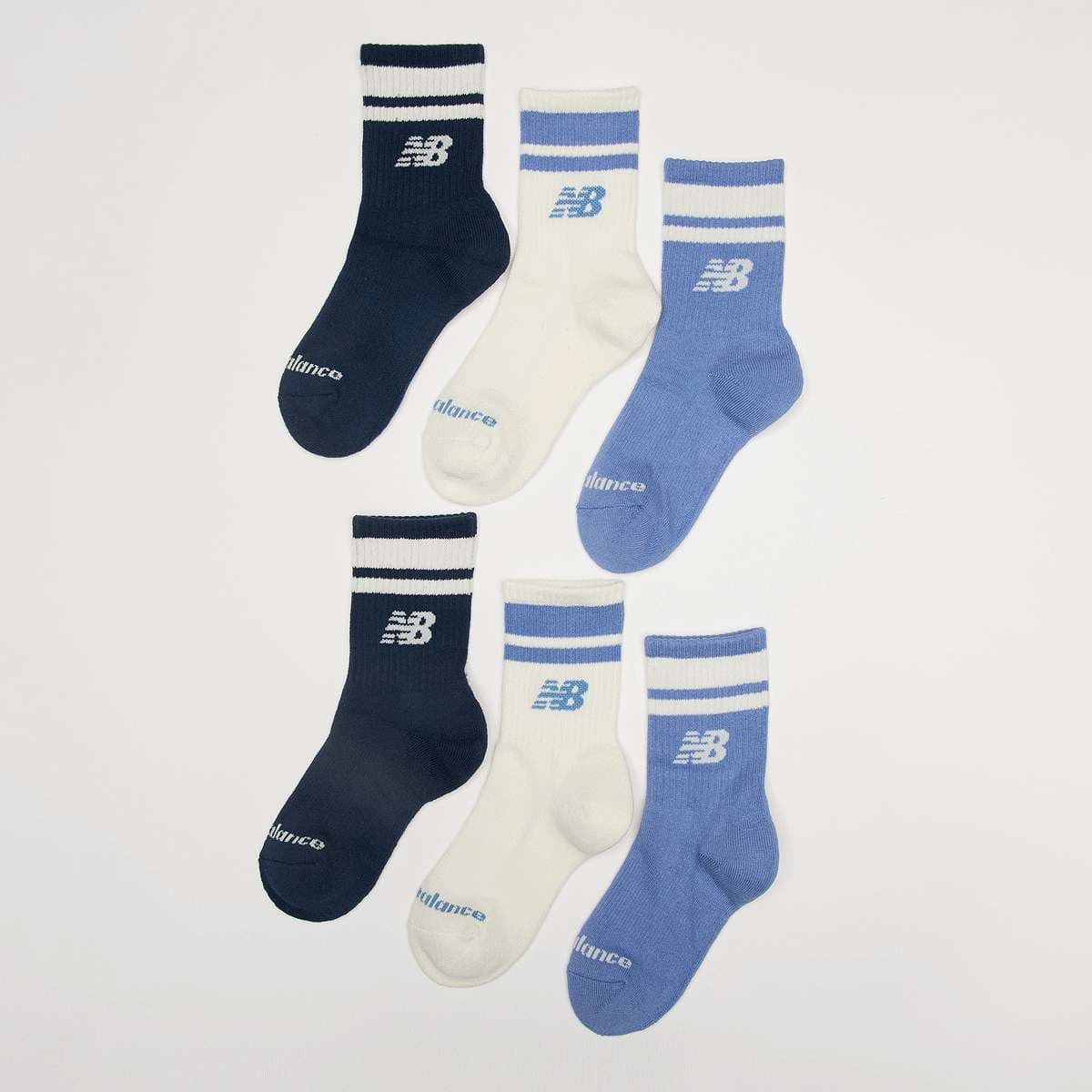 6 PACK - Kids Everyday Stripe Midcalf
