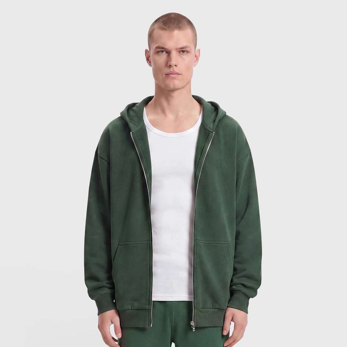Fluffy Zip Hoody 