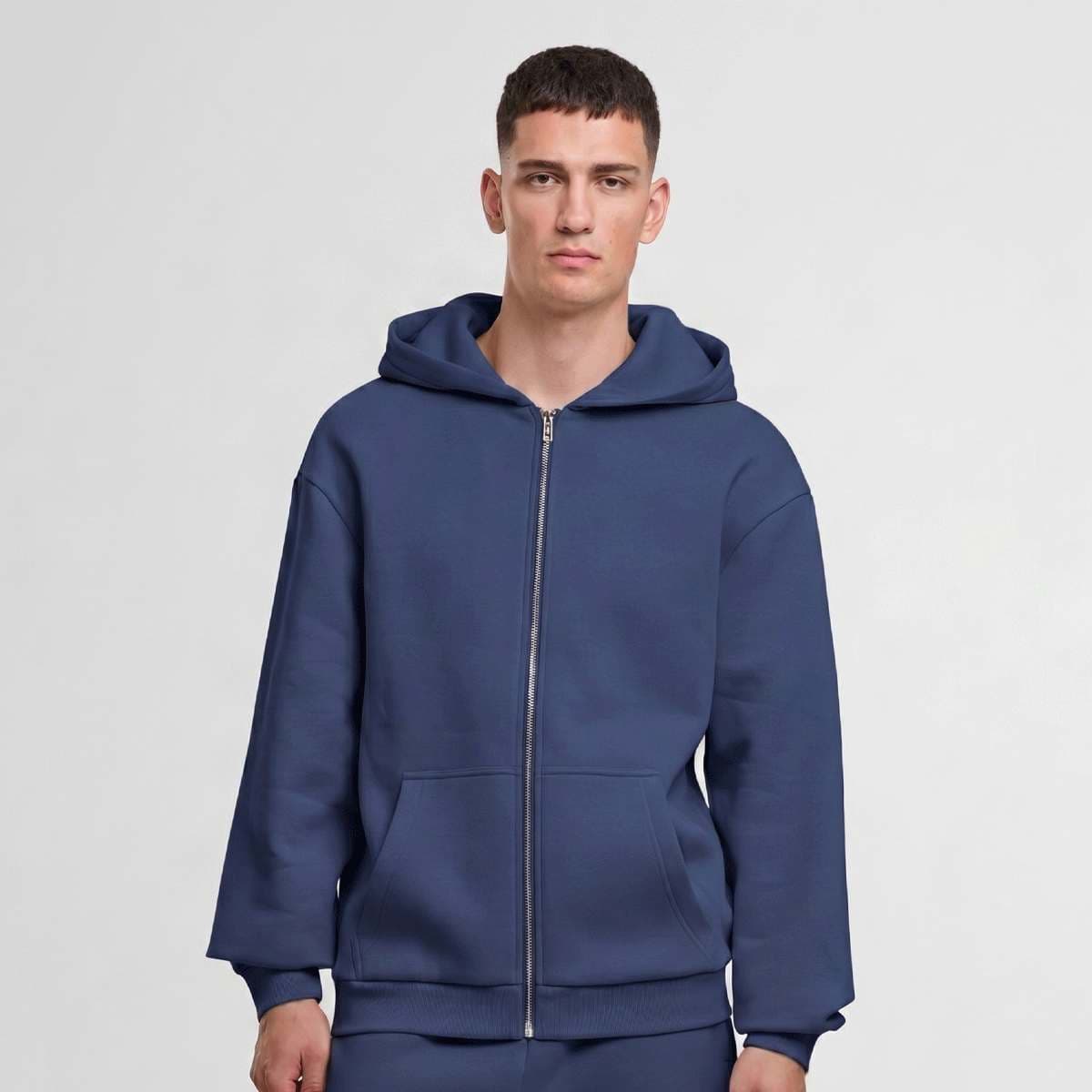 Fluffy Zip Hoody 