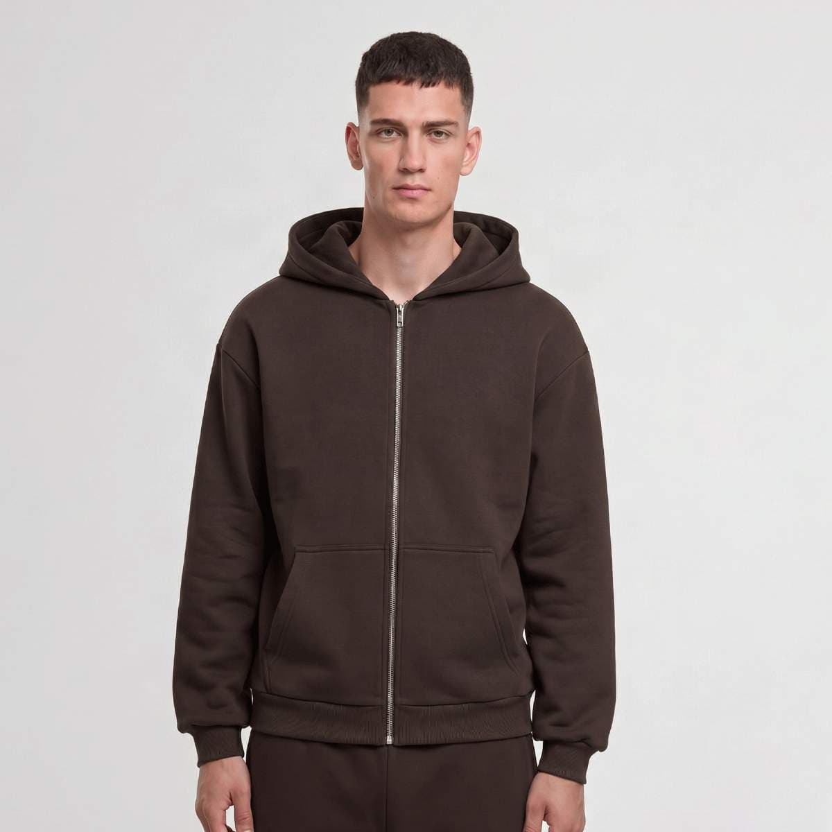 Fluffy Zip Hoody