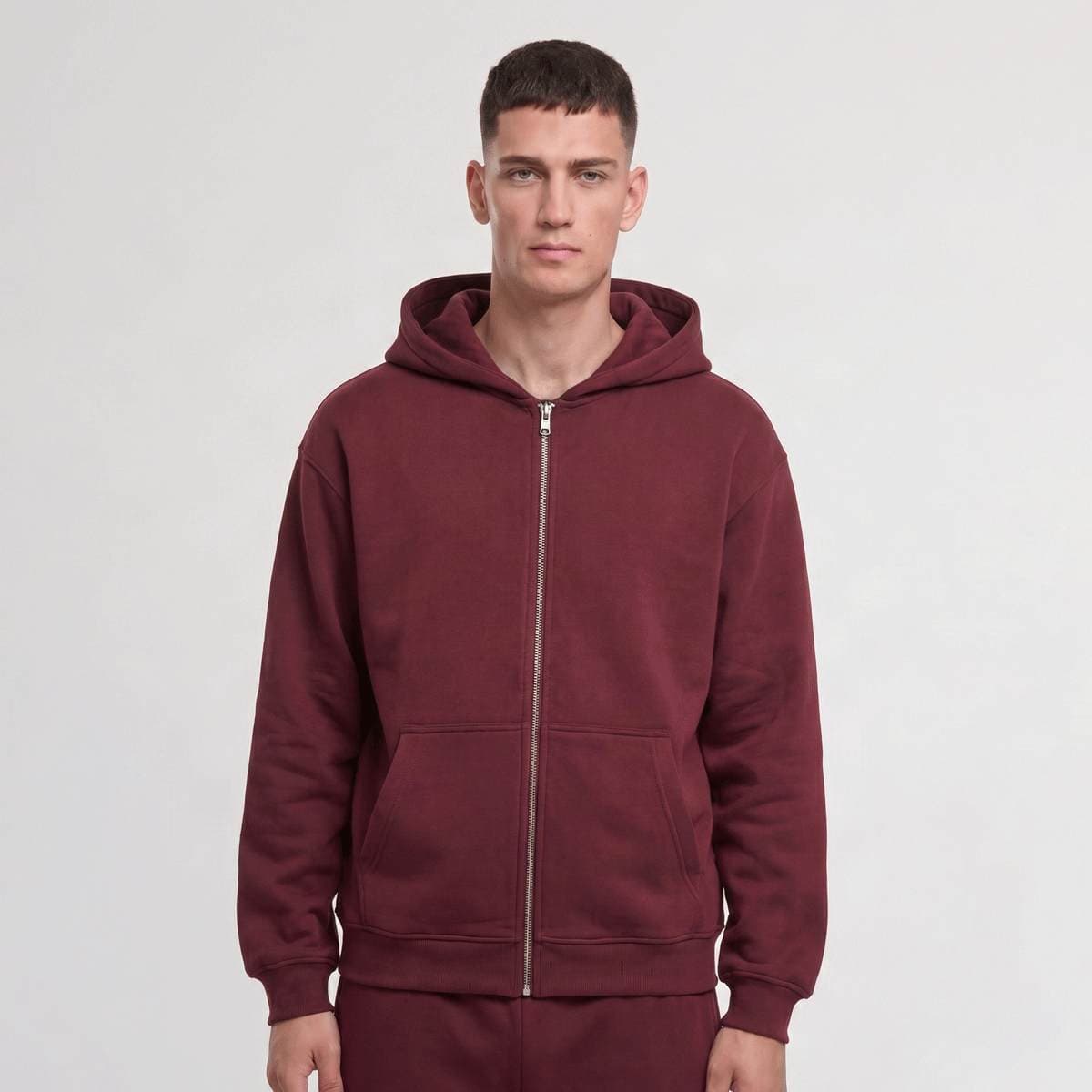 Fluffy Zip Hoody