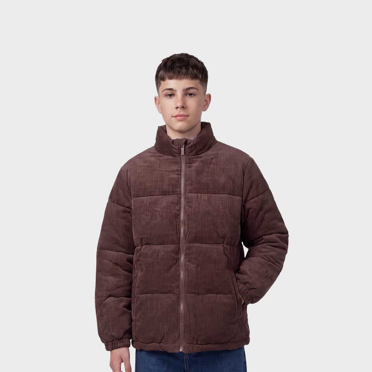 Signature Corduroy Puffer Jacket