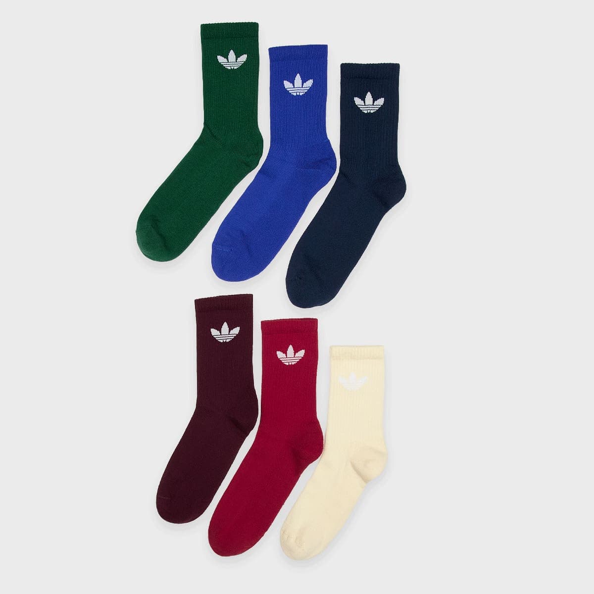6 PACK - Crew Socks