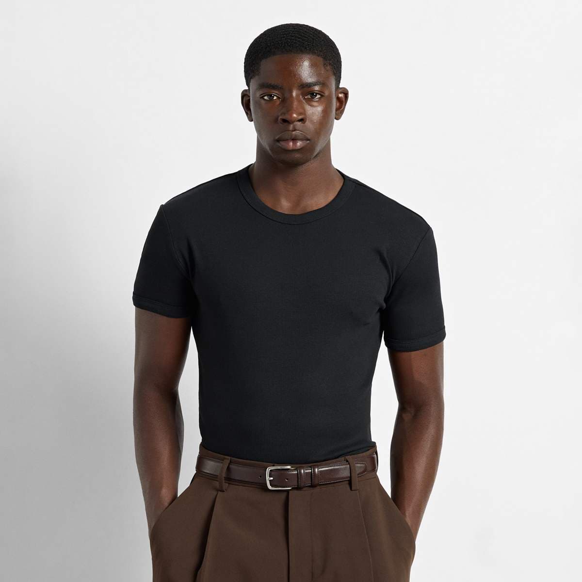 Slim Rib T-Shirt