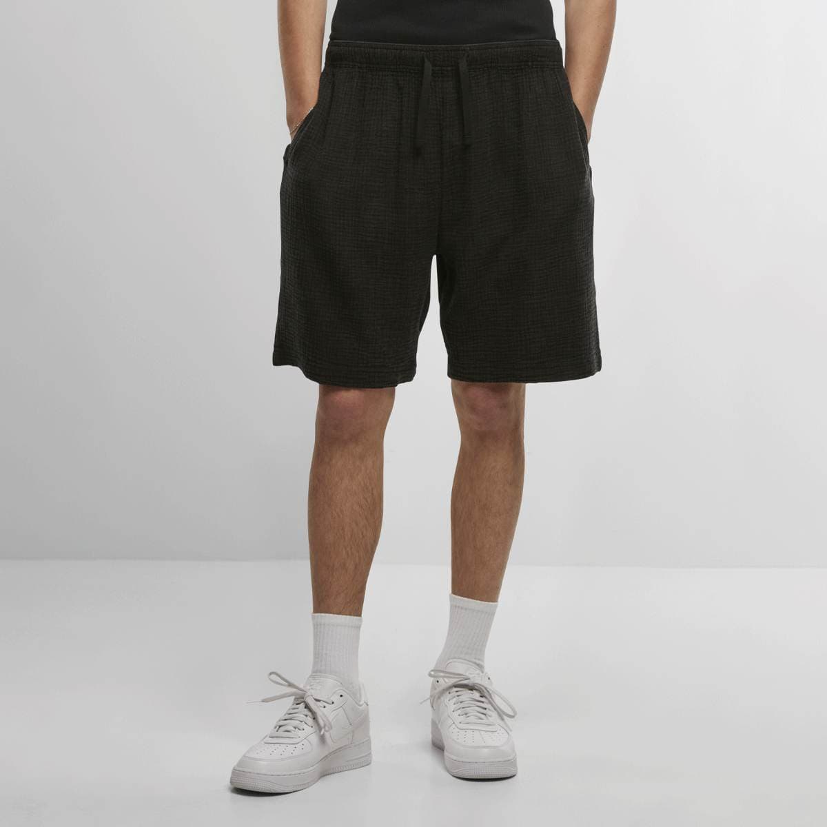 Acid Washed Musselin Shorts