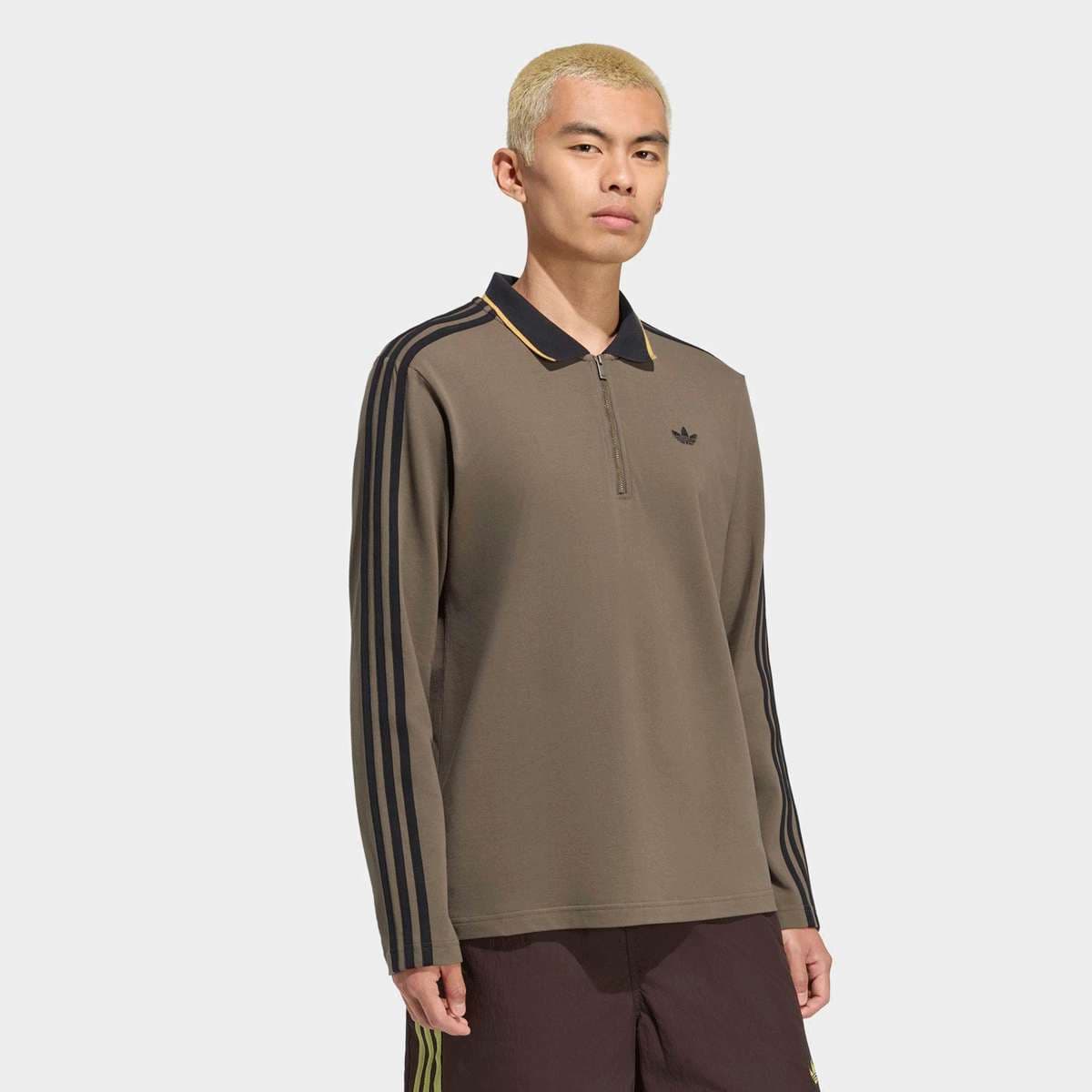 3-Stripes Longsleeve Polo