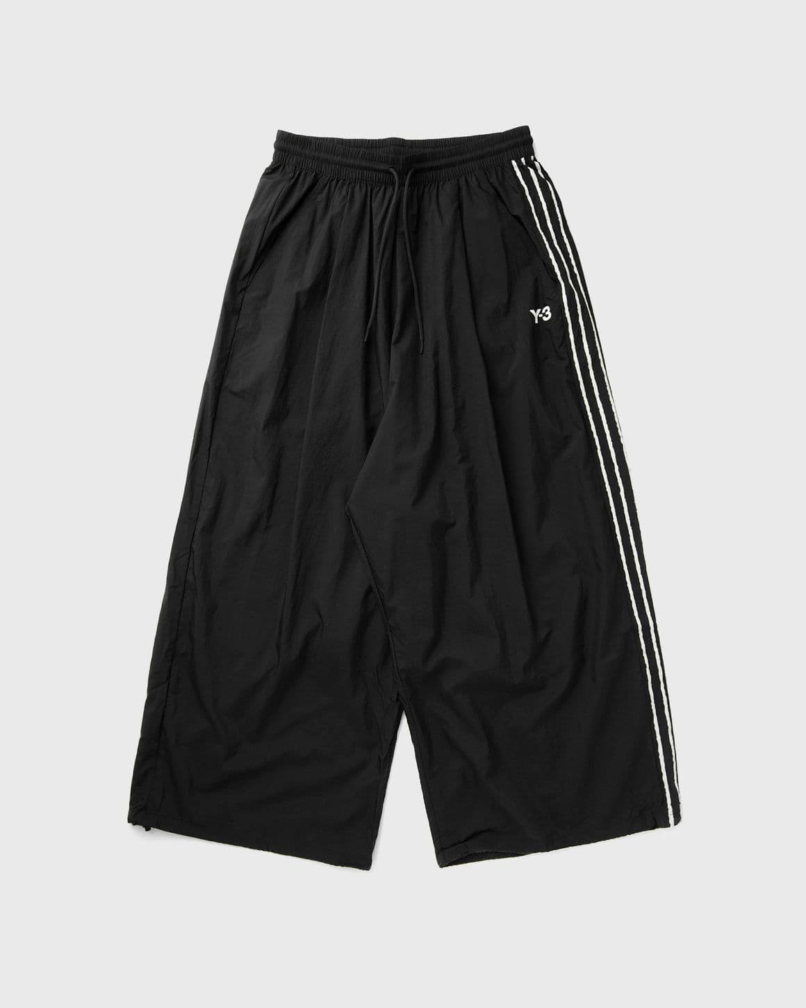 RAW EDGE 3 STRIPES WIDE PANTS