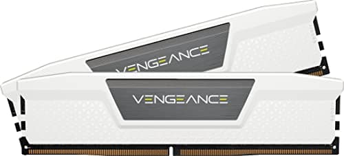 CORSAIR Vengeance DDR5 RAM 32GB (2x16GB) 6000MHz CL36-44-44-96 1.35V AMD Expo &amp; Intel XMP Desktop-Computer-Speicher - Weiß (CMK32GX5M2E6000Z36W)