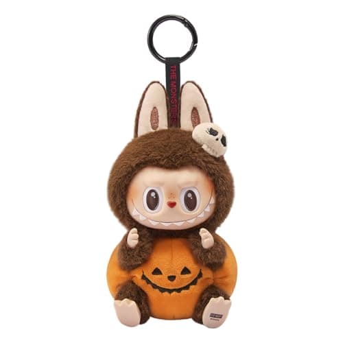 POP MART Happy Halloween Party Series-Sitting Pumpkin Vinyl Plush Pendant 1PC