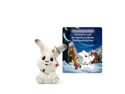 tonies Hörfigur für Toniebox, Adventskalender 2025 - Flöckchen und die verschwundenen Weihnachtslichter, Hörspiel für Kinder ab 3 Jahren, Spielzeit ca. 120 Minuten