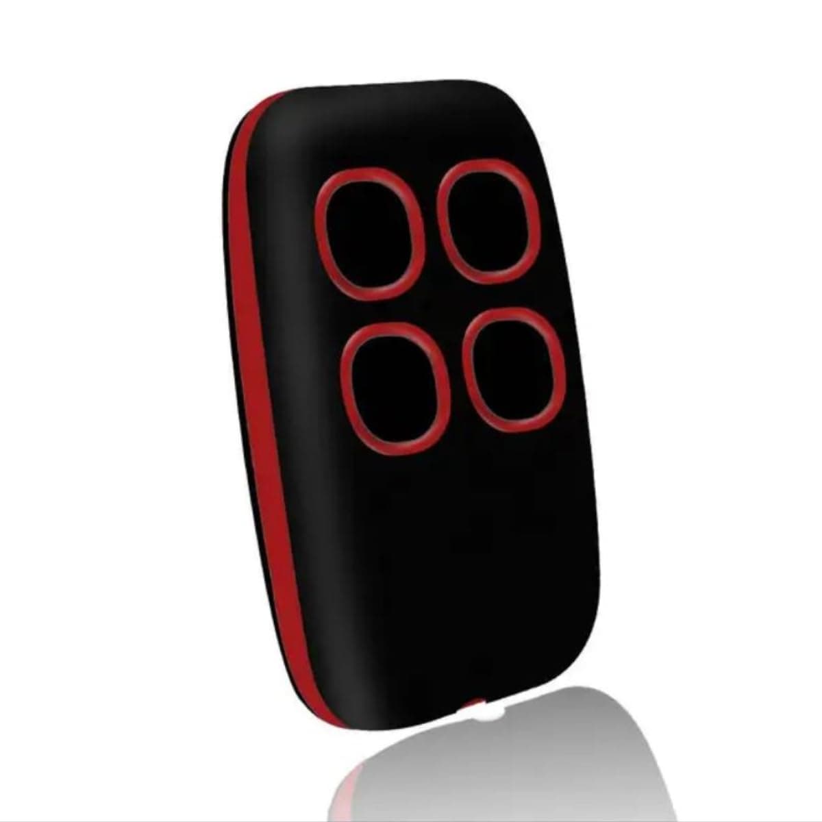 Telecomando Cancello Universali 4 in 1, Telecomando Rolling Code universale multifrequenza da 280 a 868mhz. Radiocomando Cancello programmabile Versione aggiornata con Lista compatibilità (Rosso)