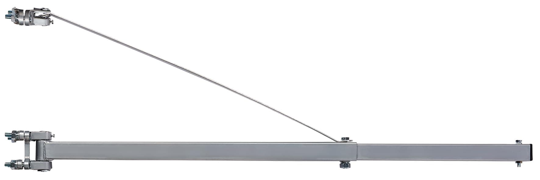 Original Einhell Schwenkarm SA 1100 (für Seilhebezug, 180 Grad schwenkbar, max. 600 kg bei 73 cm und 300 kg bei 110 cm, Montage ab 3 mm Wandstärke, inkl. Rohrmanschette)