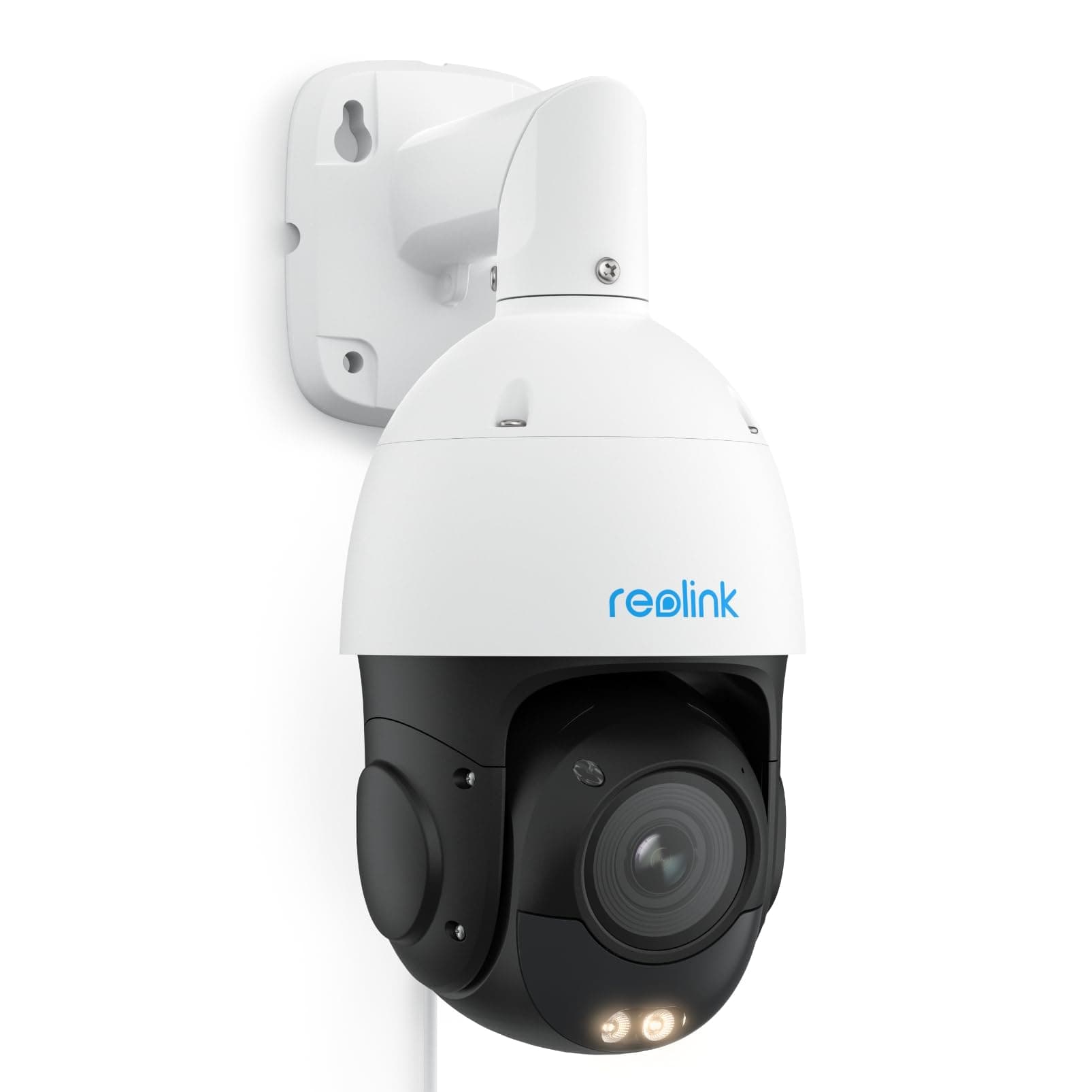 Reolink 4K PTZ Caméra Surveillance PoE Extérieure, Zoom Optique 3D 5X, Pan 360°+Tilt 90°, Suivi Automatique, Vision Nocturne Couleur, Détection Intelligente, Audio 2 Voies, RLC-823S1(RLC-823A Upgrade)