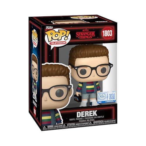 Funko POP TV: Stranger Things Season 5 - Derek - Amazon Exclusive - Collectable Vinyl Figure - Gift Idea - Official Merchandise - Toys for Kids &amp; Adults - Fantasy Fans