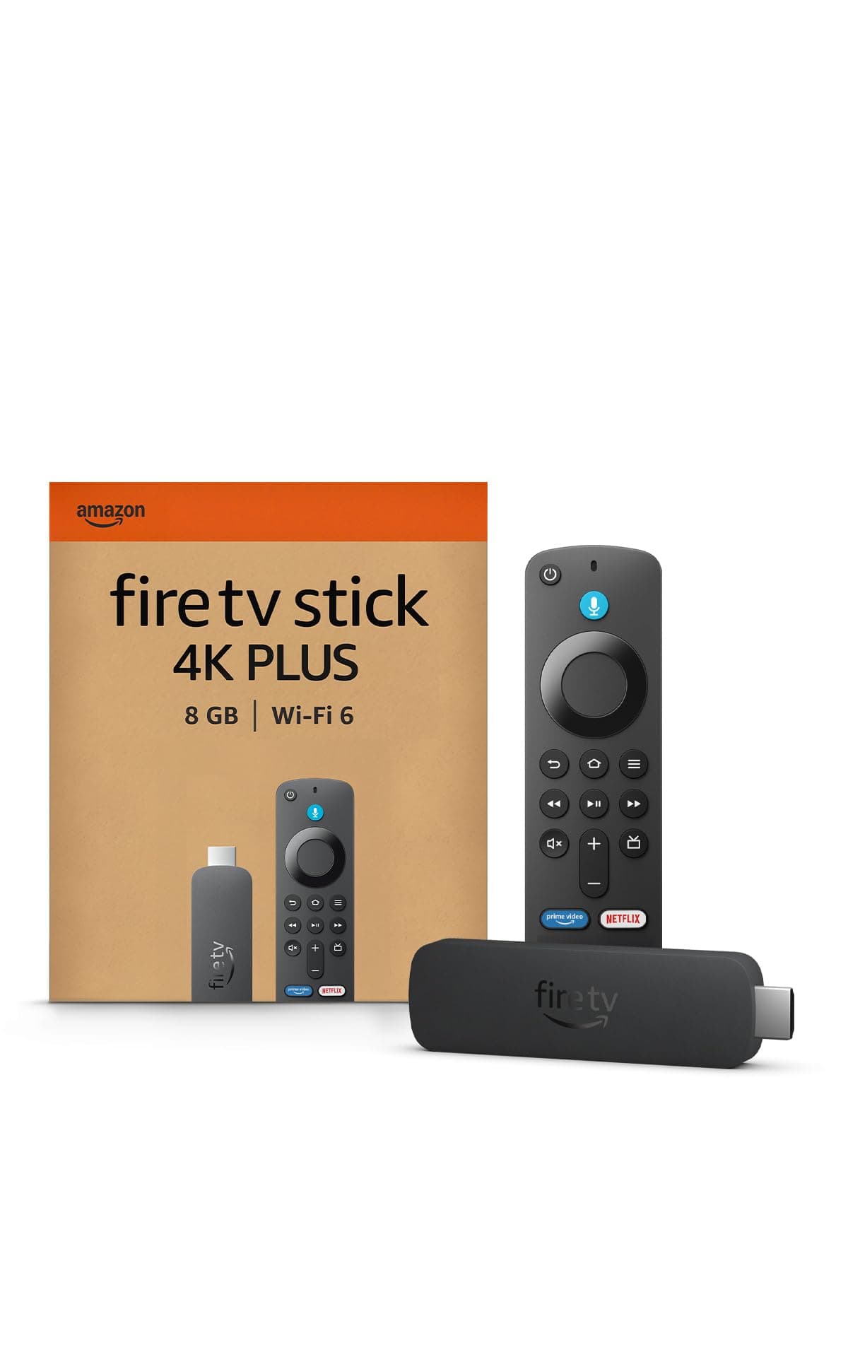 Amazon Fire TV Stick 4K Plus, mit Unterstützung für Wi-Fi 6 sowie Streaming in Dolby Vision/Atmos und HDR10+