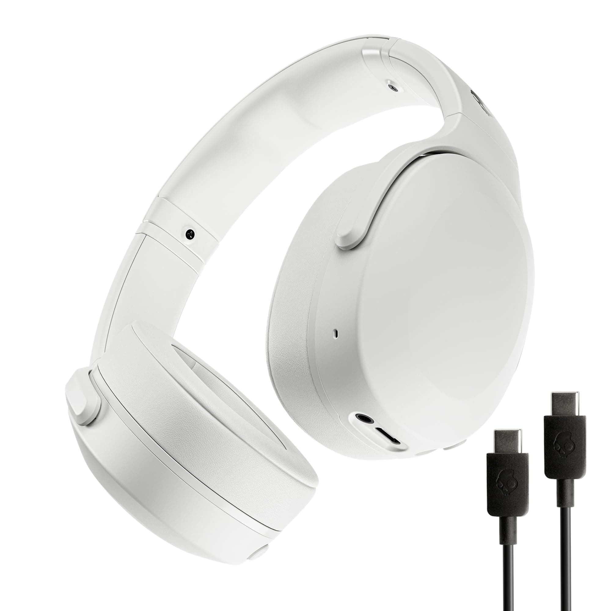 Skullcandy Crusher Evo Over-Ear Wireless-Kopfhörer mit Sensory Bass, 40 Std. Akkulaufzeit, Extra Charging Cable, Mikro, kompatibel mit iPhone, Android und Bluetooth-Geräten, Bone