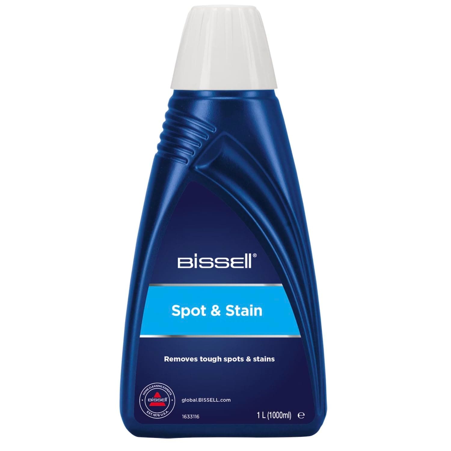 BISSELL Spot & Stain Reinigungslösung für BISSELL SpotClean Geräte, 1 l, entfernt Flecken und Verschmutzungen aus Teppichen und Polstern, 1084N