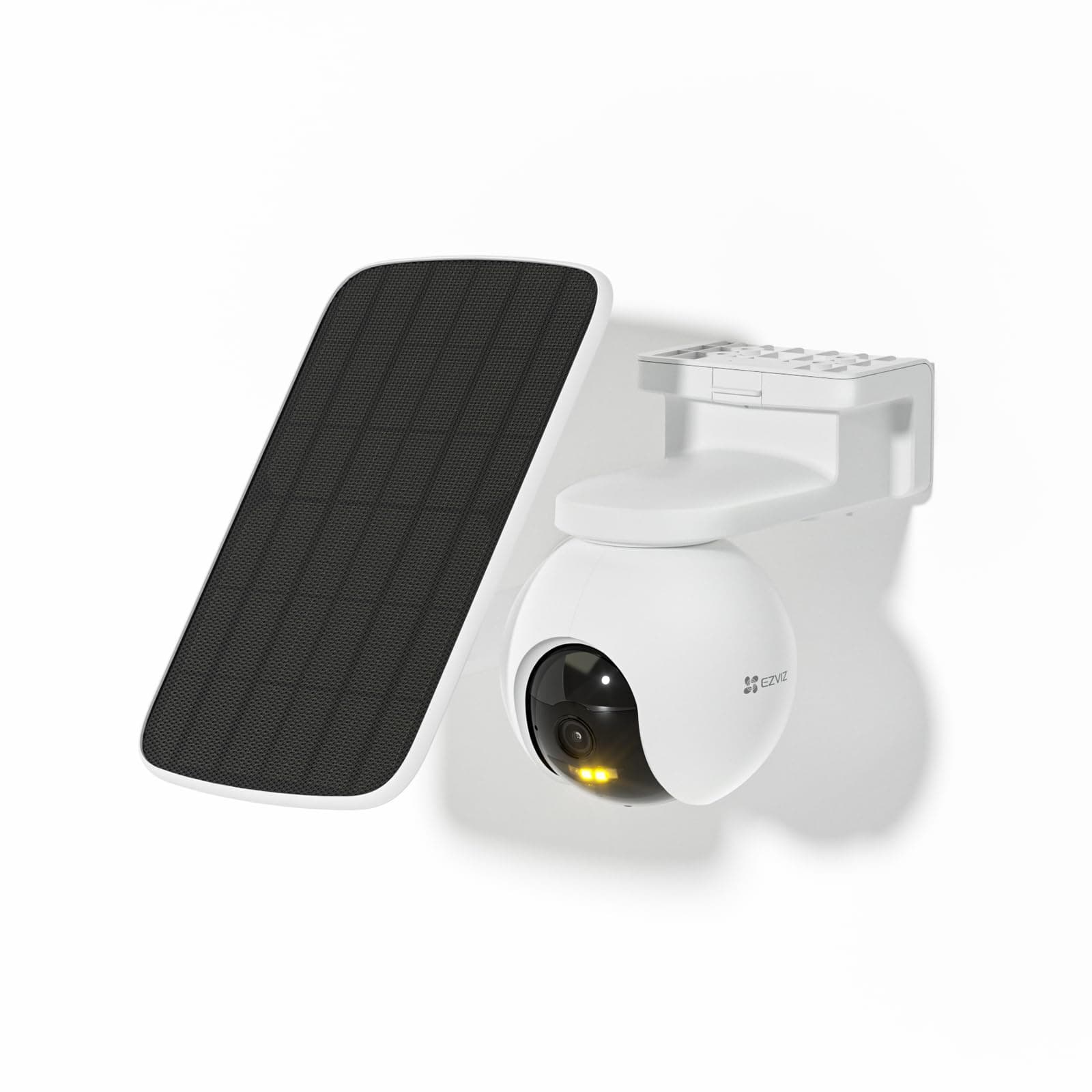 EZVIZ CB8 KIT 2K Caméra Surveillance WiFi Extérieure sans Fil, Solaire, Batterie 10400mAh, Suivi Intelligent, Détection de Personne, Vision Nocturne Couleur, Audio Bidirectionnel, Sirère, Type C
